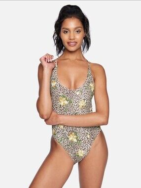 Hurley Cheetah Swimsuit New